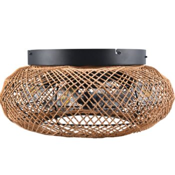 Stropný ventilátor Lillesand s osvetlením, tichý, Ø 50 cm, FB