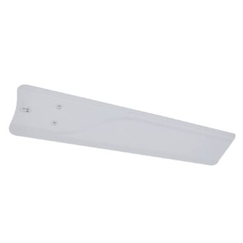 Stropný ventilátor Lindby LED Aerallo, biely, CCT, tichý