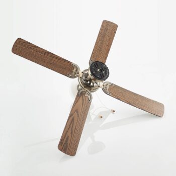 Stropný ventilátor Lindby so svetlom Rakan, tichý, Ø 106 cm
