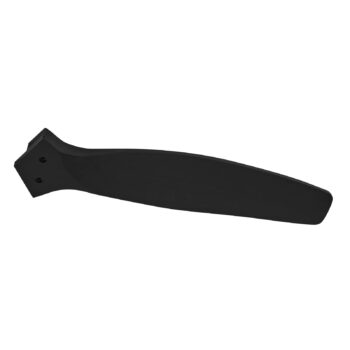 Stropný ventilátor Lucande Vindur, čierny, DC, tichý, 132 cm
