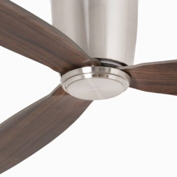 Stropný ventilátor Nias L DC nikl/tmavé drevo