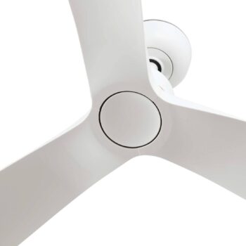 Stropný ventilátor Outwood, biely, DC, tichý, Ø 150 cm, IP44