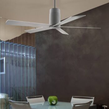 Stropný ventilátor Rodas s čistým dizajnom - biely