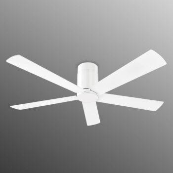 Stropný ventilátor Rodas s čistým dizajnom - biely