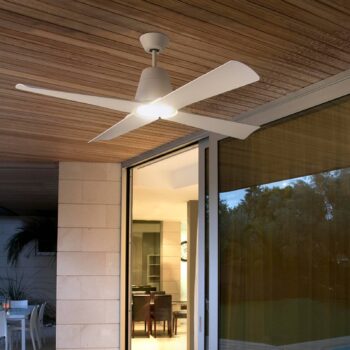 Stropný ventilátor Typhoon, tichý, Ø 127 cm, odolný voči morskej vode