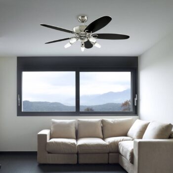 Stropný ventilátor Westinghouse s osvetlením Arius, diaľkové ovládanie
