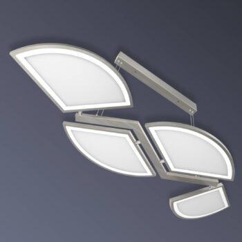 Štvor-plameňové LED závesné svietidlo Movil