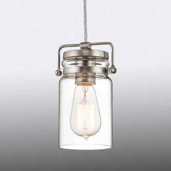 Súčasne navrhnutá závesná lampa Brinlex retro štýl