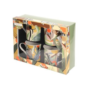 Súprava hrnčekov Nubia 4 ks., 12 x 9 x 9 cm