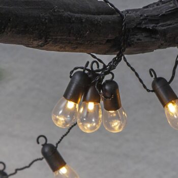 Svetelná LED reťaz Small Hooky, priehľadná