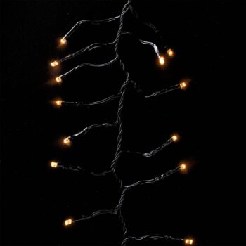 Svetelná reťaz Twinkly LED, CCT, čierna, 400 svetiel, 6 m