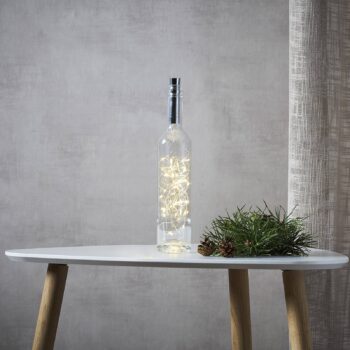 Svetelná reťaz do fliaš Dew Drops 200cm batéria