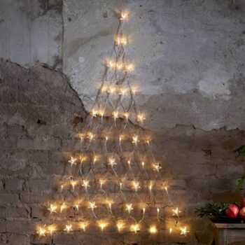 Svetelný LED záves Star 55-plameňový