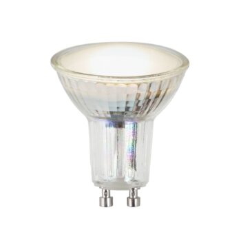 Svetelný zdroj Arcchio LED, reflektor, GU10 3,4 W, číry, 3 000 K