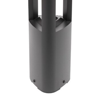 Svetlo Lucande LED na chodník Pirron, 80 cm, trojuholníkové, IP54