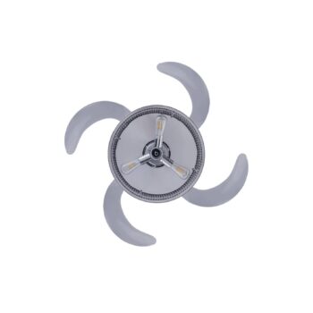 Svetlo stropného ventilátora Beacon Fanaway Corbelle chróm tichý