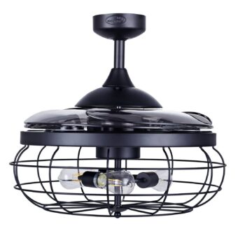 Svetlo stropného ventilátora Beacon Fanaway Industri black silent