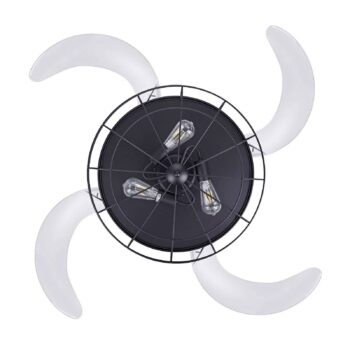 Svetlo stropného ventilátora Beacon Fanaway Industri black silent