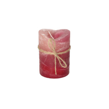 Sviečka Dorotea 10cm raspberry, 7 x 10 cm