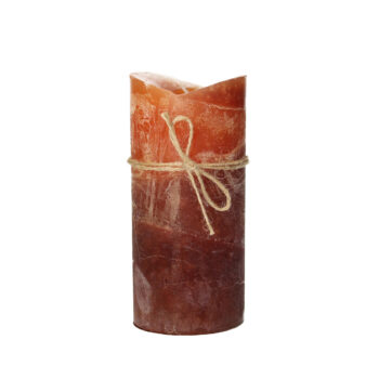 Sviečka Dorotea 15cm amber, 7 x 15 cm