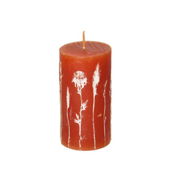 Sviečka Giulia 13cm orange, 7 x 13 cm
