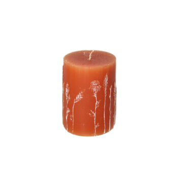 Sviečka Giulia 9cm orange, 7 x 9 cm
