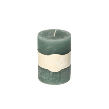 Sviečka Lea 10cm dark green, 7 x 10 cm