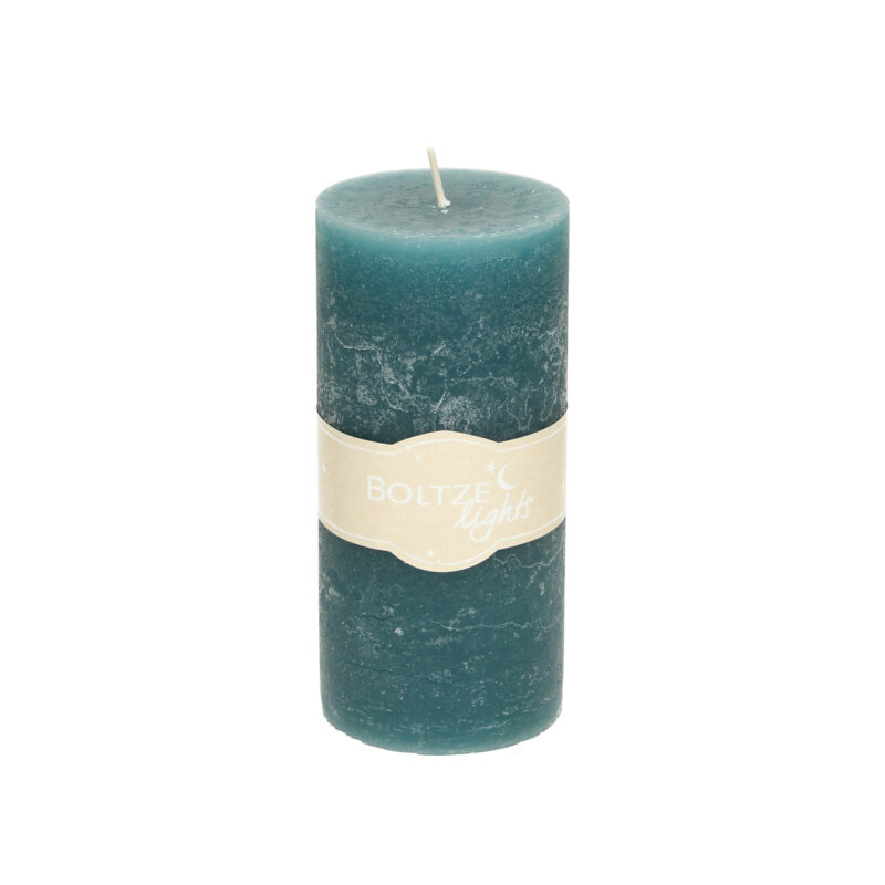 Sviečka Lea 15cm dark sea, 7 x 15 cm Sviečka Lea 15cm dark sea, 7 x 15 cm