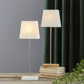 Svietidlo - Hviezda a tienidlo s bielou nohou