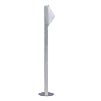 Svietidlo Pontio Garden 85 cm, pozinkovaná