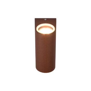 Svietidlo Roya, up-&downlight, okrúhle, hrdzavá