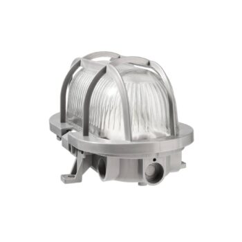 Svietidlo do vlhkej miestnosti Sotano Retro sivé 19 x 12 cm IP44 plast