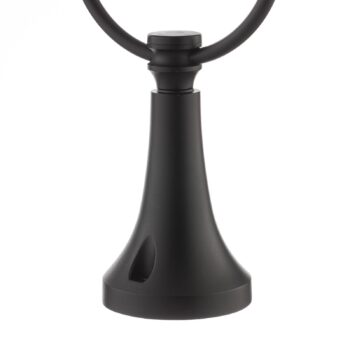 Svietidlo na podstavec Parma, čierne, kov, výška 52 cm, E27, IP43