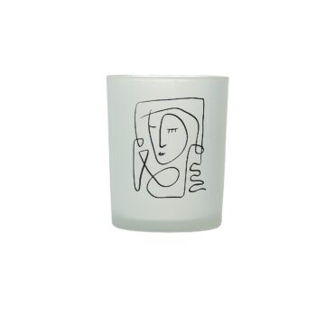 Svietnik Face II 13cm, ⌀10 x 13 cm