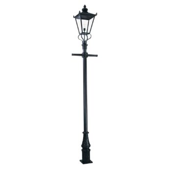 Svietnik Wilmslow čierna 1-plameňový výška 330 cm