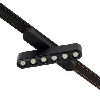 Systém koľajníc 48 V Lumaro, 3 LED lišty, čierne, CCT