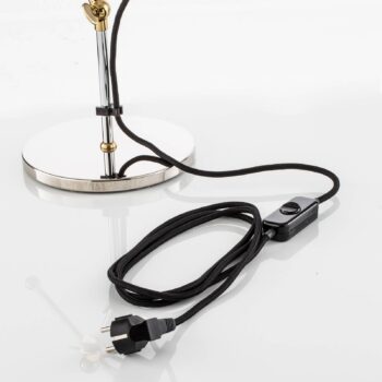 TECNOLUMEN 1927 stolná lampa, mosadzné kĺby