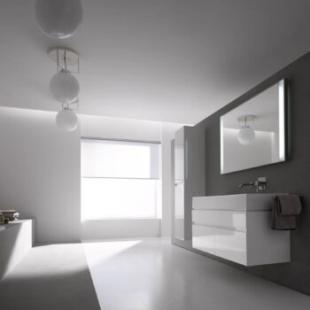 TECNOLUMEN DMB 26 stropné svietidlo, nikel, 25 cm