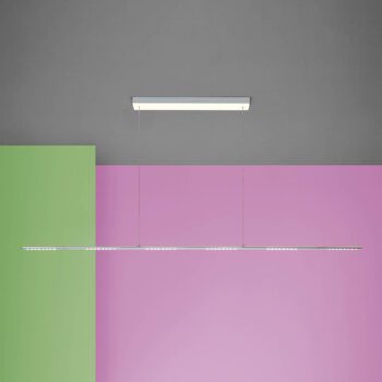 TECNOLUMEN LUM 195 LED závesné svietidlo, chróm