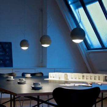 TECNOLUMEN Trabant 1 lampa šošovka matná