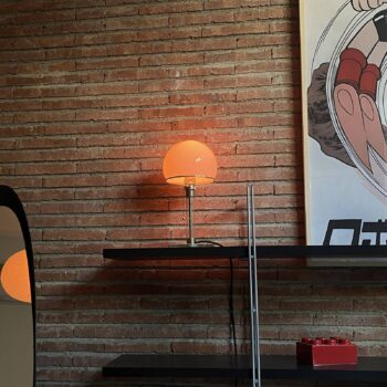 TECNOLUMEN Wagenfeld WG24 stolová lampa, sklo