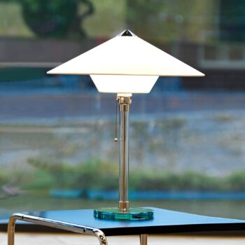 TECNOLUMEN Wagenfeld stolná lampa WG28