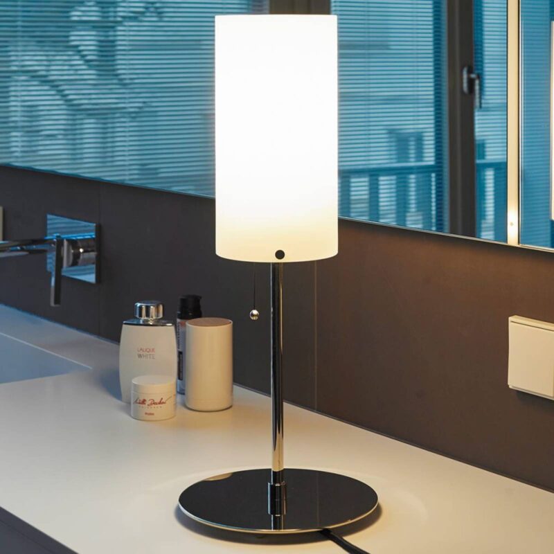 TECNOLUMEN Walter Schnepel stolná lampa, valec TECNOLUMEN Walter Schnepel stolná lampa, valec