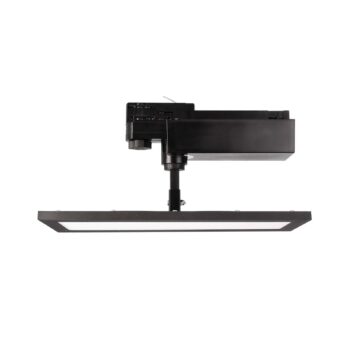 TRACK LIGHT LED panel, čierny, 3-fázový, 3 000 K, zapnutý/vypnutý