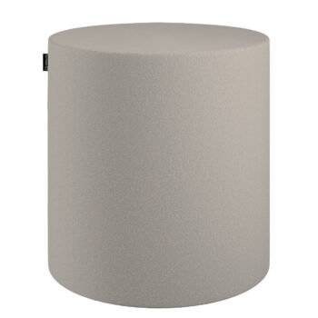 Taburetka valec, tvrdá, jasny beż, ø40 cm x 40 cm, Teddy, 702-81