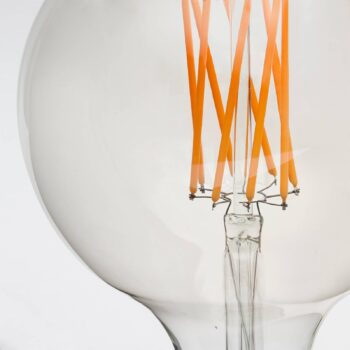 Tala LED žiarovka G125 Filament E27 6W 2200K 420 lm stmievateľná.