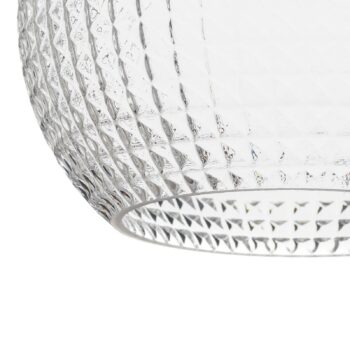 Talisa – závesná lampa so skleneným tienidlom