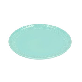 Tanier Iri ⌀28cm turquoise, 28 x 2,5 cm