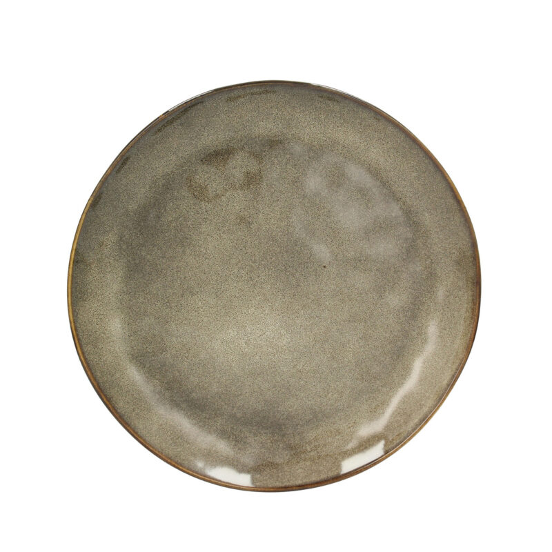 Tanier na večeru Gelato ⌀27cm brown, 27 x 2,5 cm Tanier na večeru Gelato ⌀27cm brown, 27 x 2,5 cm