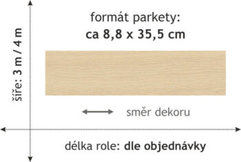 Tarkett, AKCIA: 345x360 cm PVC podlaha - lino Duplex 1759, šíře, béžová, filc, chodba / predsieň